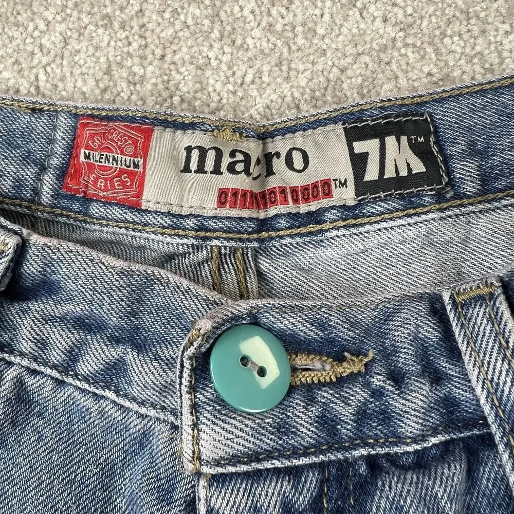 Bugle Boy Size 34 Men’s Baggy 7M Denim‎ Blue Jeans